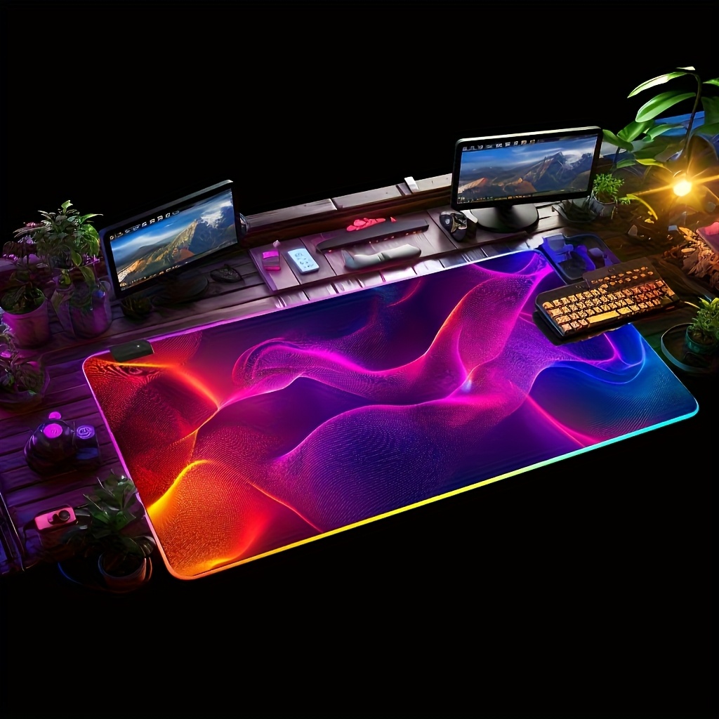 Mouse Pad Extended Rgb - Kolorowa podkładka pod mysz RGB LED