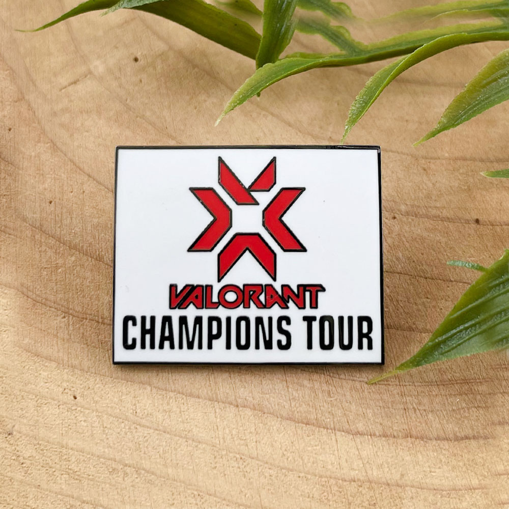 Esports Gaming Logos - Przypinka z logo Valorant Champions Tour,