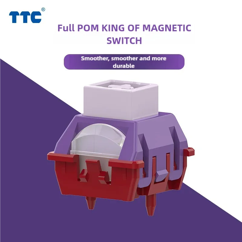 Esports Gaming Keyboard - Przełącznik magnetyczny TTC Full POM King