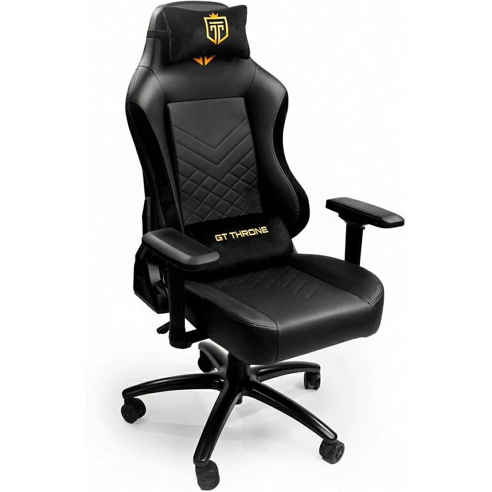 Gaming & Esports District - Ergonomiczne, rozkładane krzesło gamingowe dla dużych