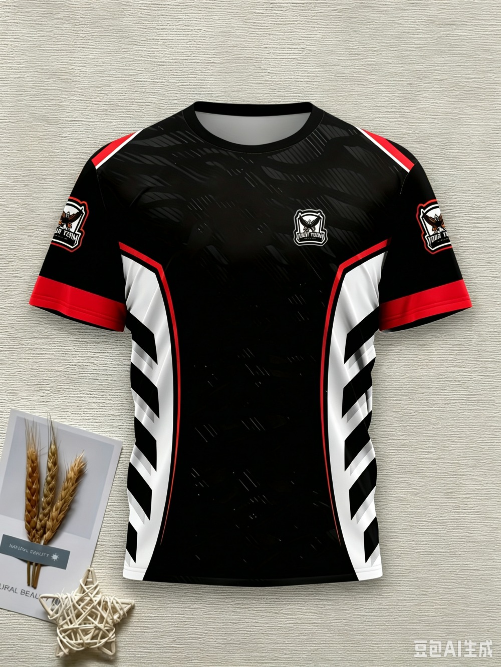 Męska koszulka gamingowa druży – Esports Gaming Logos recenzja i cena
