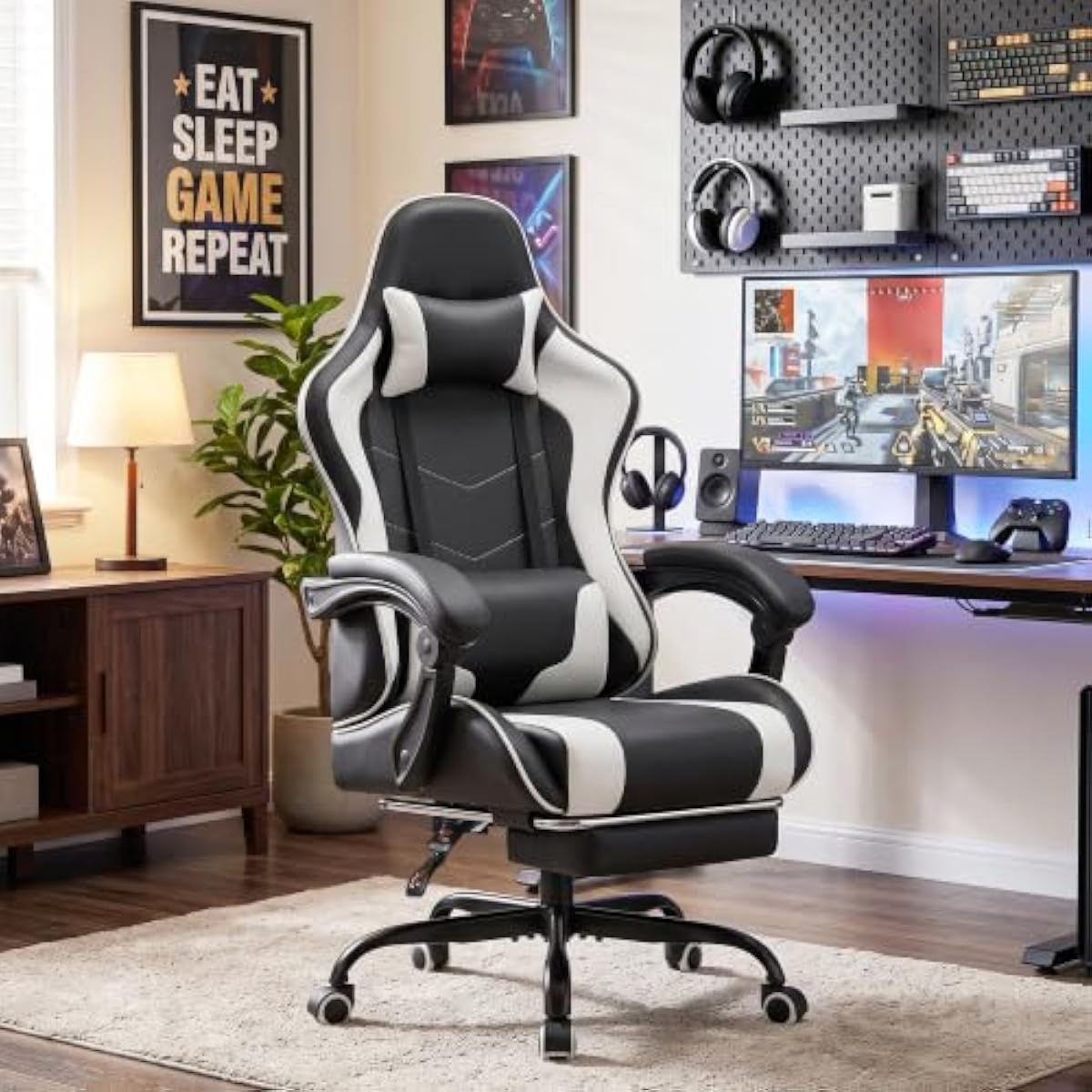 Krzesło gamingowe z regulowaną – Gaming & Esports District recenzja i cena