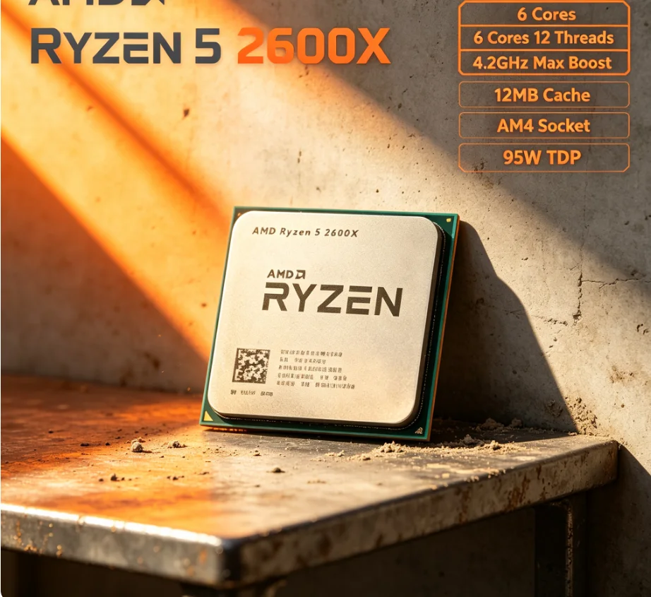 Procesor AMD R5 2600X 12nm AM4 – Esports Pc Gaming recenzja i cena